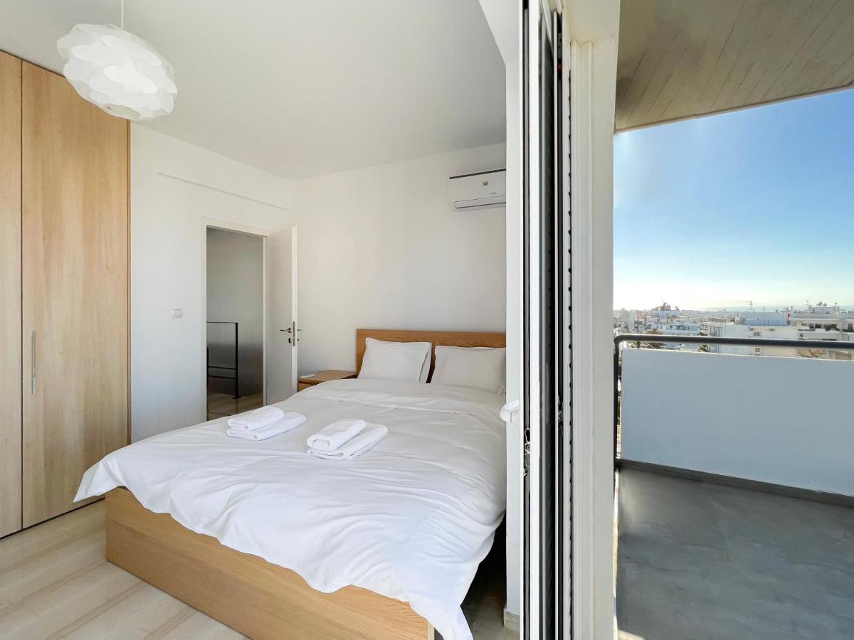 Panoramic Cityscape Maisonette In Agios Dimitrios アテネ エクステリア 写真