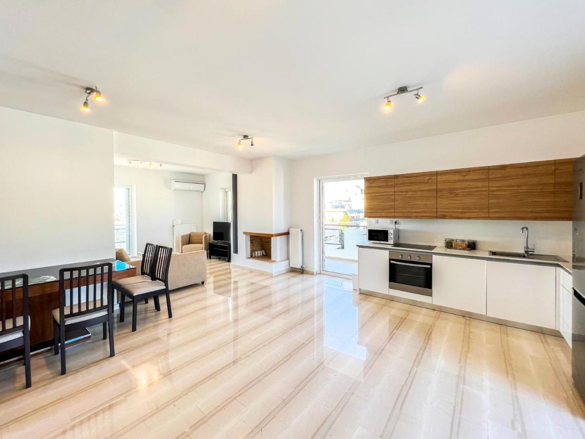 Panoramic Cityscape Maisonette In Agios Dimitrios アテネ エクステリア 写真