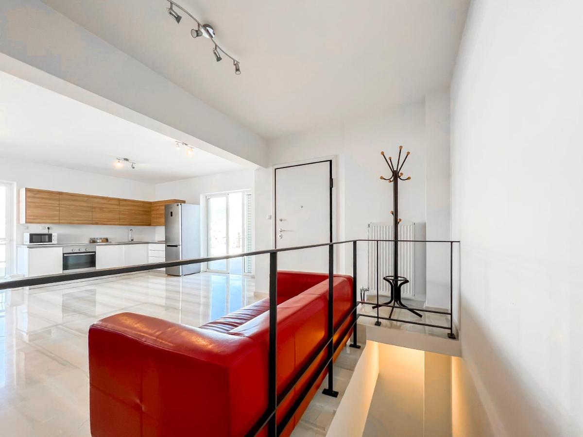 Panoramic Cityscape Maisonette In Agios Dimitrios アテネ エクステリア 写真